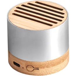 Okiyo Utau Bamboo & Recycled Aluminium Bluetooth Speaker Back